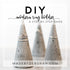 DIY Modern Concrete Ring Holder