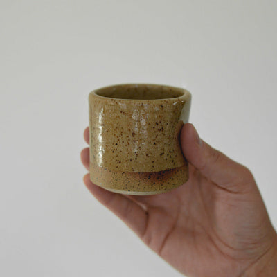 Handmade 4oz Stone Tumbler Speckled