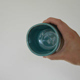 Handmade Speckled Stone Tumbler Seafoam 8oz