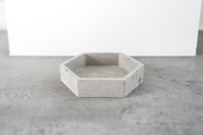 Modern Concrete Hexagon