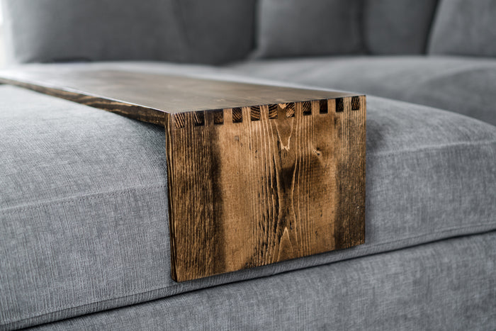 Wood Ottoman Tray Table - TV Tray - Decor - Made by Deborah
