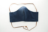 Reversible Face Mask - Navy & White with Arrows